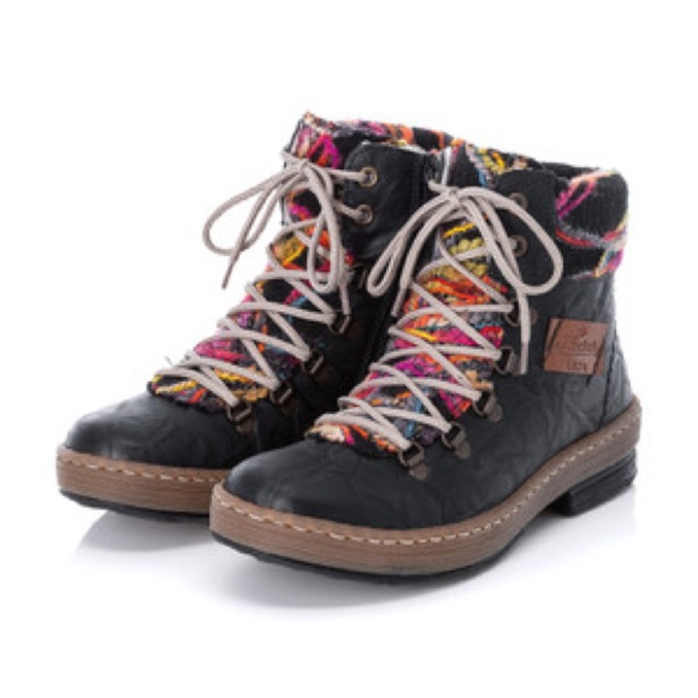 RIEKER FELICITAS COMBAT BOOT MULTI